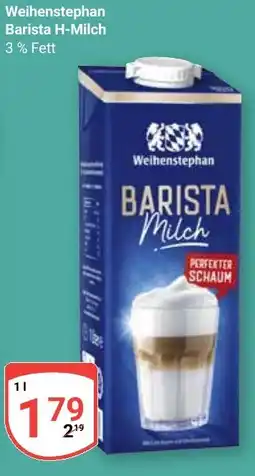 Globus Weihenstephan Barista H-Milch Angebot
