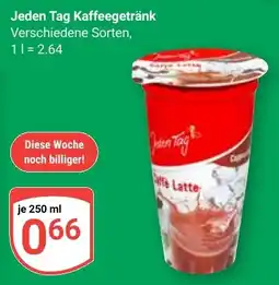 Globus Jeden Tag Kaffeegetränk Angebot