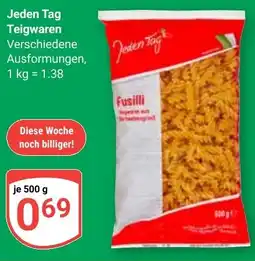 Globus Jeden Tag Teigwaren Angebot