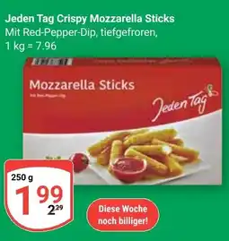 Globus Jeden Tag Crispy Mozzarella Sticks Angebot