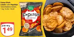 Globus Funny-frisch Linsen- oder Popchips Angebot