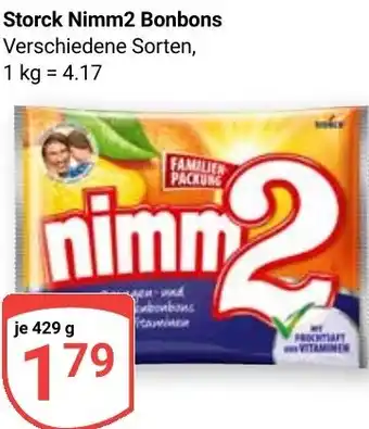 Globus Storck Nimm2 Bonbons Angebot