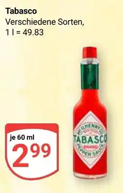 Globus Tabasco Angebot