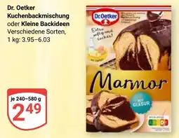Globus Dr. Oetker Kuchenbackmischung oder Kleine Backideen Angebot