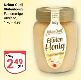 Globus Nektar Quell Blütenhonig Angebot