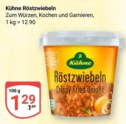 Globus Kühne Röstzwiebeln Angebot