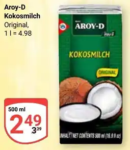 Globus Aroy-D Kokosmilch Angebot