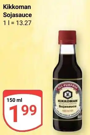 Globus Kikkoman Sojasauce Angebot