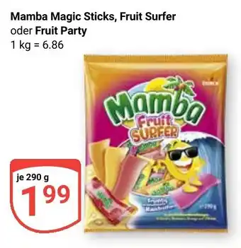 Globus Mamba Magic Sticks, Fruit Surfer Angebot