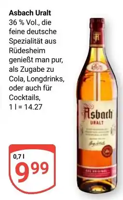 Globus Asbach Uralt Angebot