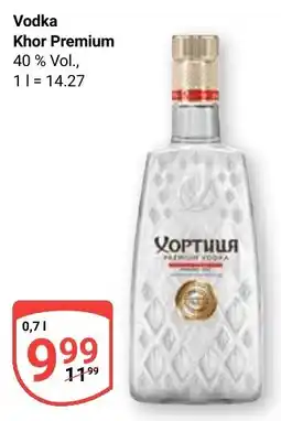 Globus Vodka Khor Premium Angebot