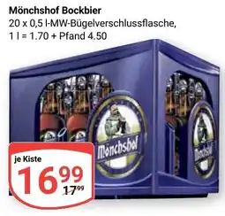 Globus Mönchshof Bockbier Angebot