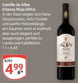 Globus Castillo de Albai Crianza Rioja DOCa Angebot