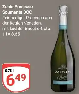 Globus Zonin Prosecco Spumante DOC Angebot