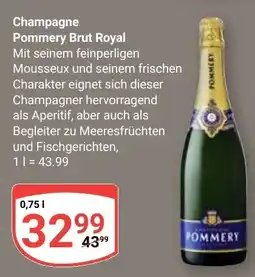 Globus Champagne Pommery Brut Royal Angebot