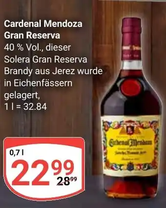 Globus Cardenal Mendoza Gran Reserva Angebot
