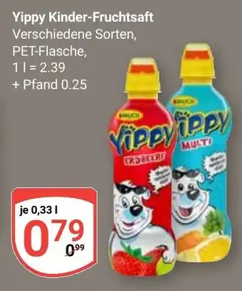 Globus Yippy Kinder-Fruchtsaft Angebot
