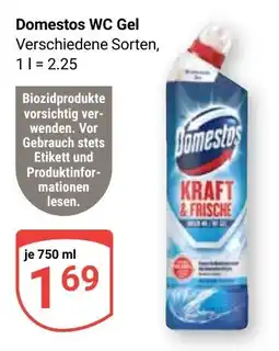 Globus Domestos WC Gel Angebot