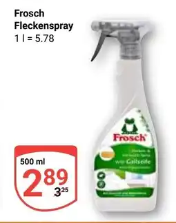 Globus Frosch Fleckenspray Angebot