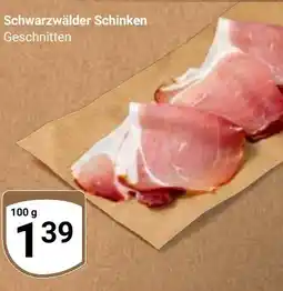 Globus Schwarzwälder Schinken100 g Angebot