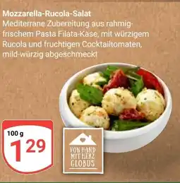 Globus Mozzarella-Rucola-Salat Angebot