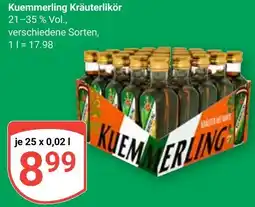 Globus Kuemmerling Kräuterlikör Angebot