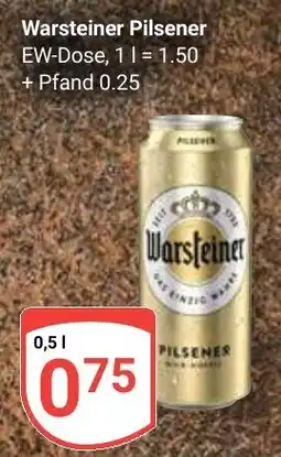 Globus Warsteiner Pilsener Angebot