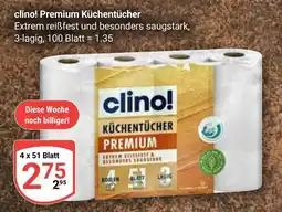 Globus clino! Premium Küchentücher Angebot