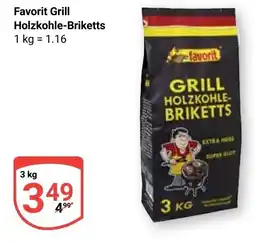 Globus Favorit Grill Holzkohle-Briketts Angebot