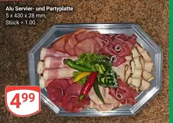 Globus Alu Servier- und Partyplatte Angebot