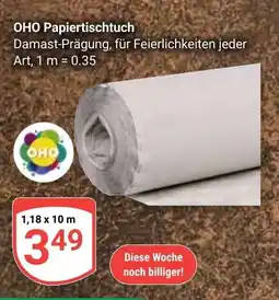 Globus OHO Papiertischtuch Angebot
