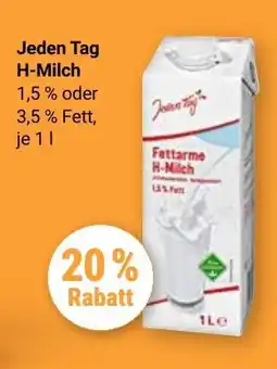Globus Jeden Tag H-Milch Angebot