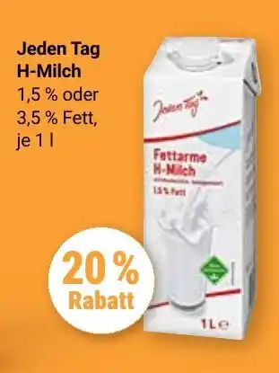 Globus Jeden Tag H-Milch Angebot