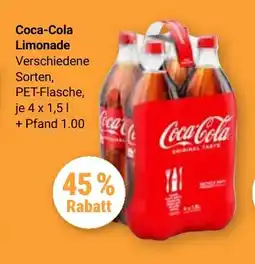 Globus Coca-Cola Limonade Angebot