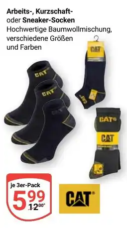 Globus CAT Arbeits-, Kurzschaft- oder Sneaker-Socken Angebot