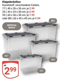 Globus Klappdeckelbox Angebot