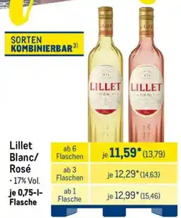 METRO Lillet Blanc/ Rosé Angebot
