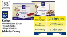 METRO METRO Chef Kuchen Angebot