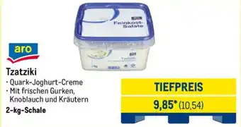 METRO aro Tzatziki Angebot