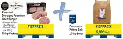 METRO True WILDERNESS Emsrind Dry aged Premium Beef Burger + Pommes- Frites Salz Angebot