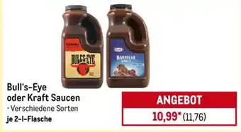 METRO Bull's-Eye oder Kraft Saucen Angebot
