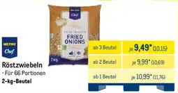METRO METRO Chef Röstzwiebeln Angebot