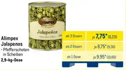 METRO Alimpex Jalapenos Angebot