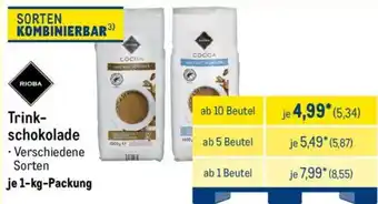 METRO RIOBA Trink- schokolade Angebot