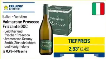 METRO Valmarone Prosecco Frizzante DOC Angebot