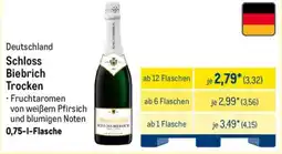 METRO Deutschland Schloss Biebrich Trocken Angebot