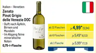 METRO Italien - Venetien Zenato Pinot Grigio delle Venezie DOC Angebot