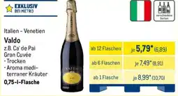 METRO Italien - Venetien Valdo Angebot