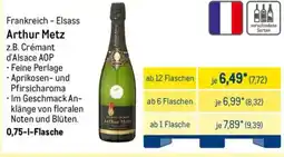 METRO Frankreich - Elsass Arthur Metz Angebot