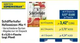 METRO Schöfferhofer hefeweizen-mix 2 Angebot